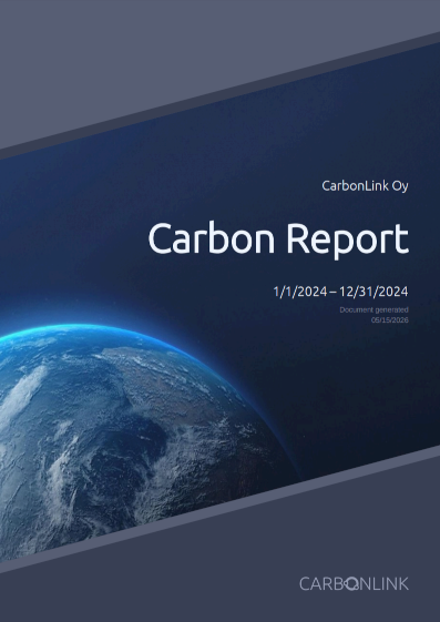 PDF report cover